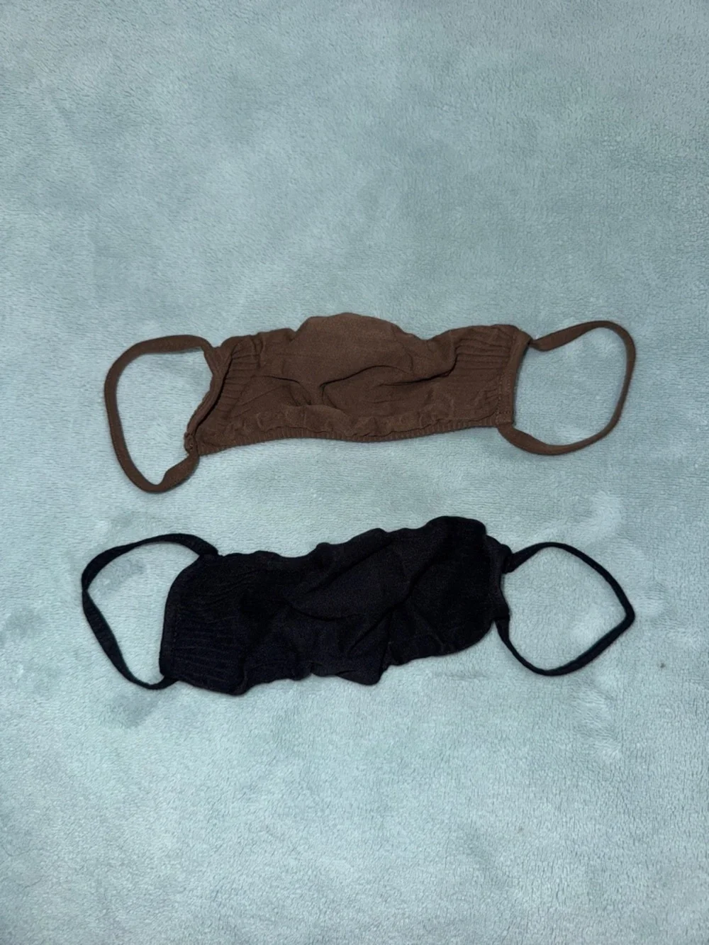 X 2 SKIMS Face Masks - Cocoa/Onyx